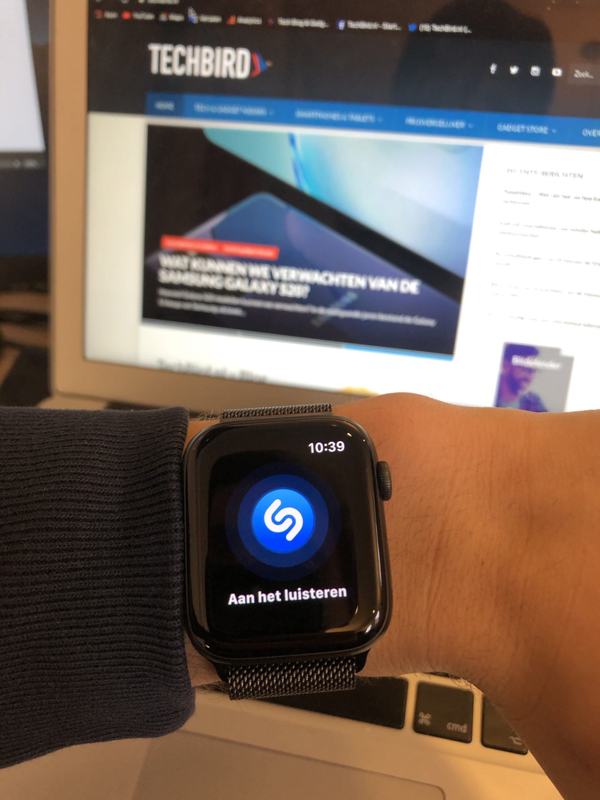 Shazam на apple watch как настроить